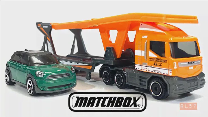 Matchbox Convoys Cabover, Auto Transport Trailer & 2011 Mini Cooper Countryman
