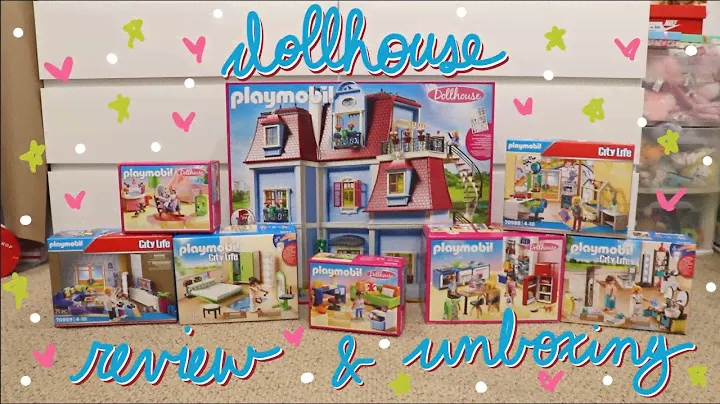 HUGE Playmobil Dollhouse + Furniture Unboxing and Review! | Kelli Maple