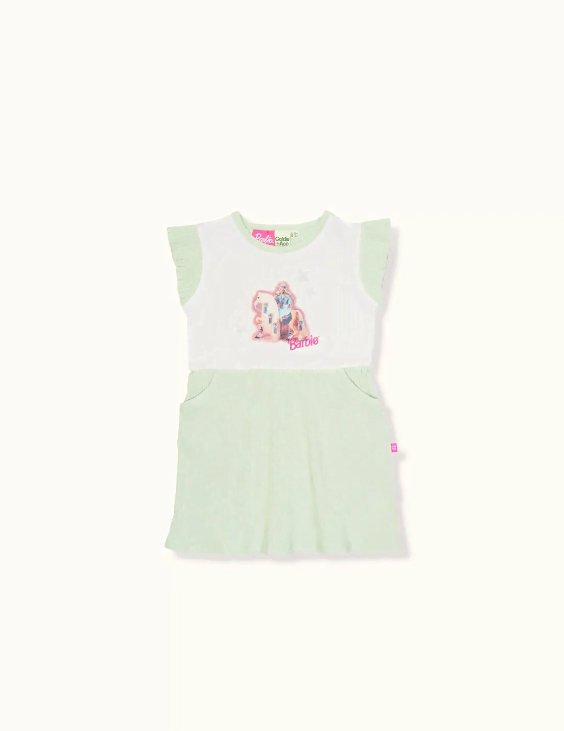 Western Stamped Barbie™ Dress Mint-3