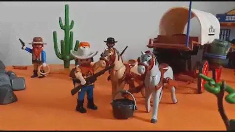 Playmobil série western novo cenário.✌🏻