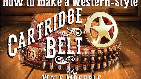Western Style Cartridge Belt, wm17959