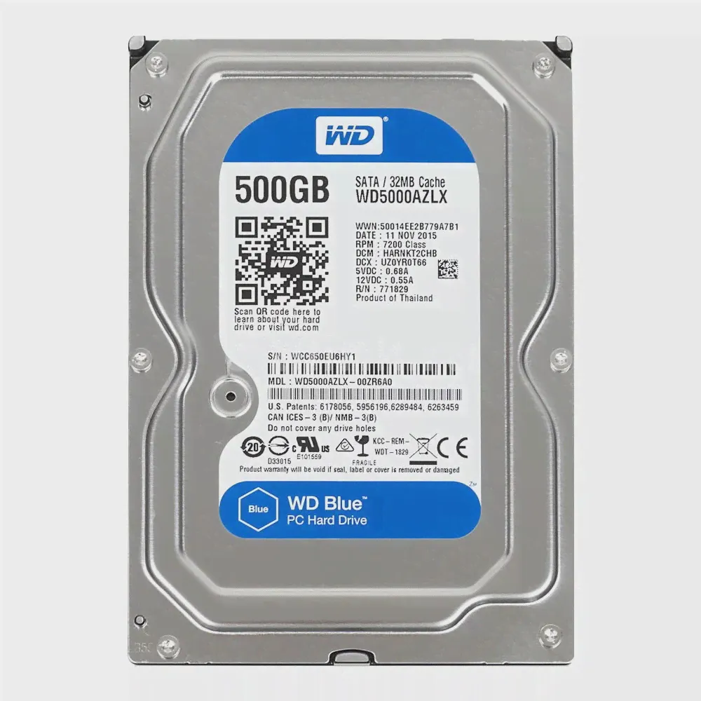 Жесткий диск 500 Гб Western Digital (WD5000AZLX)-0