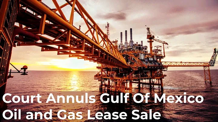 Court Annuls Gulf of Mexico Oil and Gas Lease Sale