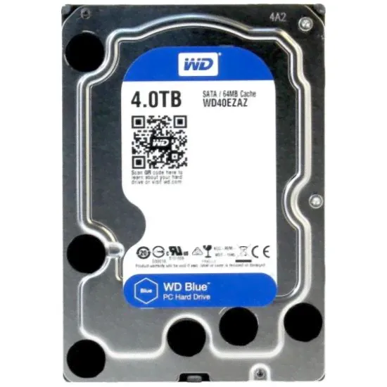 Жесткий диск 3.5" 4Tb Western Digital <WD40EZAX>-1