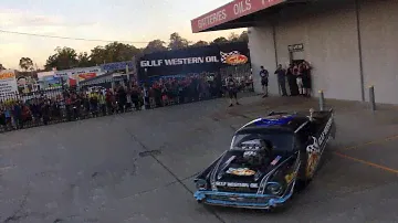 Victor Bray doing burnouts at RedPoint May 1