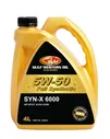 GULF WESTERN OIL Моторное масло SYN-X 6000 5W-50 4л