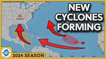 Stay alert in the Caribbean and Gulf of Mexico for a new cyclones. Strong waves coming from Africa.