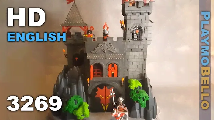 (2004) Playmobil 3269 Red Dragon Knight, Rock Fortress (Playmobil set REVIEW)