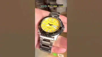 CASIO Marine Monster MTD-125D Yellow Dial #casiowatch #diverwatch