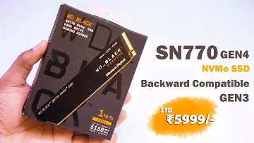 WD Black SN770, NVMe M.2 SSD?