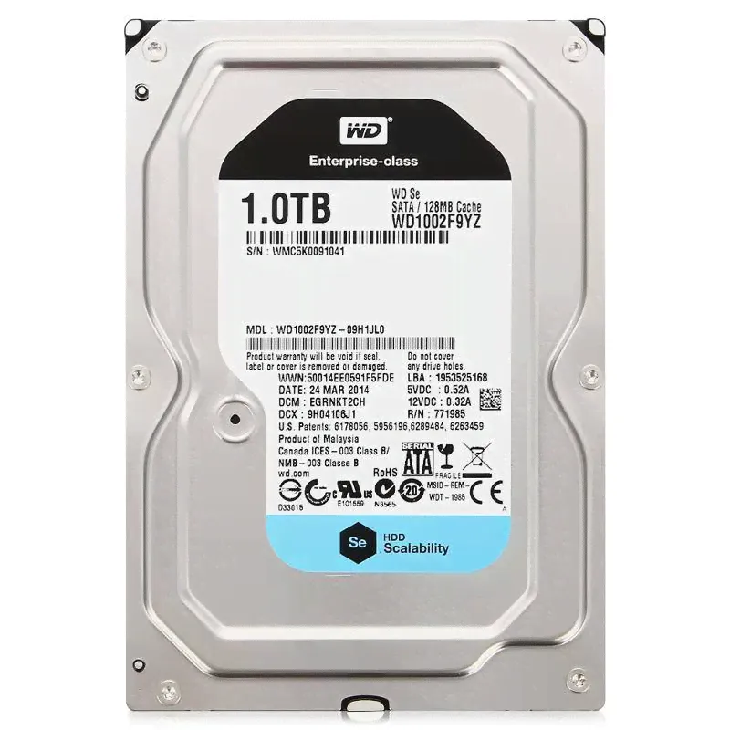 Жесткий диск Western Digital 1Tb (WD1002F9YZ)