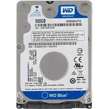 Жесткий диск WESTERN DIGITAL Blue , 500ГБ, HDD, SATA III, 2.5" WD5000LPCX