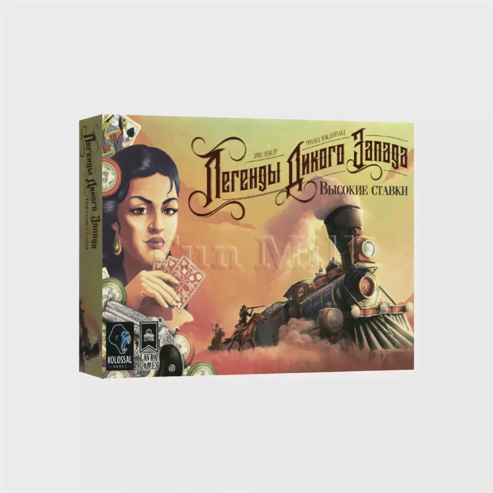 Настольная игра Легенды Дикого Запада. Высокие ставки! (Western Legends Ante Up)-0