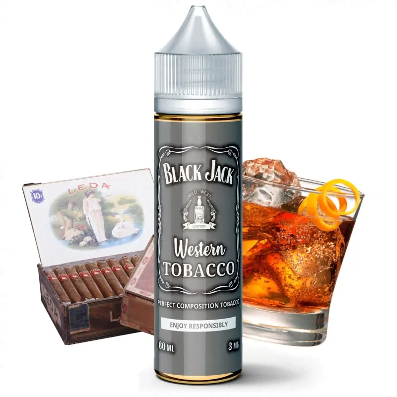 Жидкость Black Jack - Western Tobacco 60 мл-0
