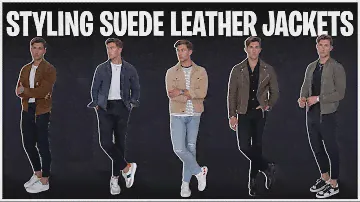 How To Style A Suede Leather Jacket For Men | Mens Fashion