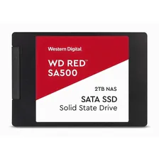 Твердотельный накопитель SSD Western Digital 2TB Red SA500 2.5", SATA III WDS200T1R0A