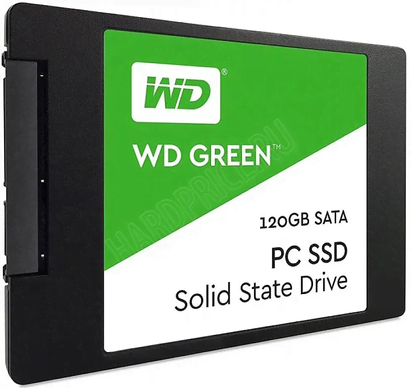 Твердотельный накопитель SSD 120Gb Western Digital Green (WDS120G2G0A)