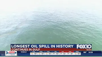 Oil leaking into Gulf of Mexico since 2004