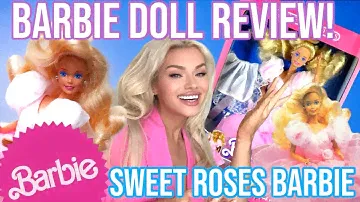 1989 SWEET ROSES BARBIE REVIEW! VINTAGE BARBIE UNBOXING!? #barbie #dollunboxing #vintagetoys