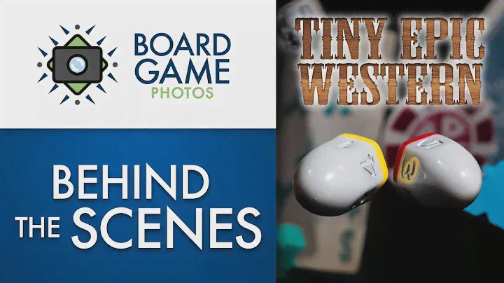 Tiny Epic Western Board Game Photo – Behind the Scenes