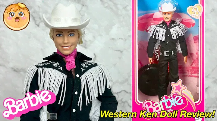 Barbie The Movie Western Ken Doll Full Unboxing + Review! (Ryan Gosling Doll)