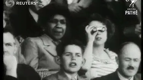 Athletic contest at White City Stadium (1949)