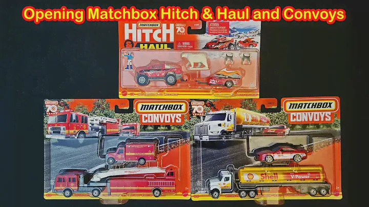 Opening Matchbox Convoys and Hitch and Haul