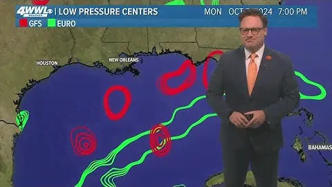 Monday 10PM Tropical Update: Development possible in Gulf of Mexico late this week