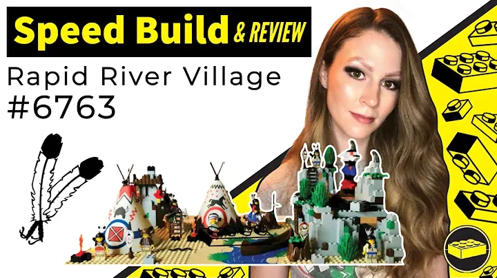 LEGO® Western Set 6763 Rapid River Village Speed: сборка и обзор