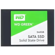 Накопитель SSD Western Digital WD SSD GREEN 240Gb SATA3 2,5”/7мм WDS240G3G0A , 1 year