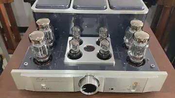 Cayin A-88T MK2 tube KT88 Integrated amplifier audiophile power amp testing