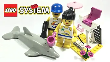LEGO Town Paradisa Lifeguard review! 1996 set 1815!