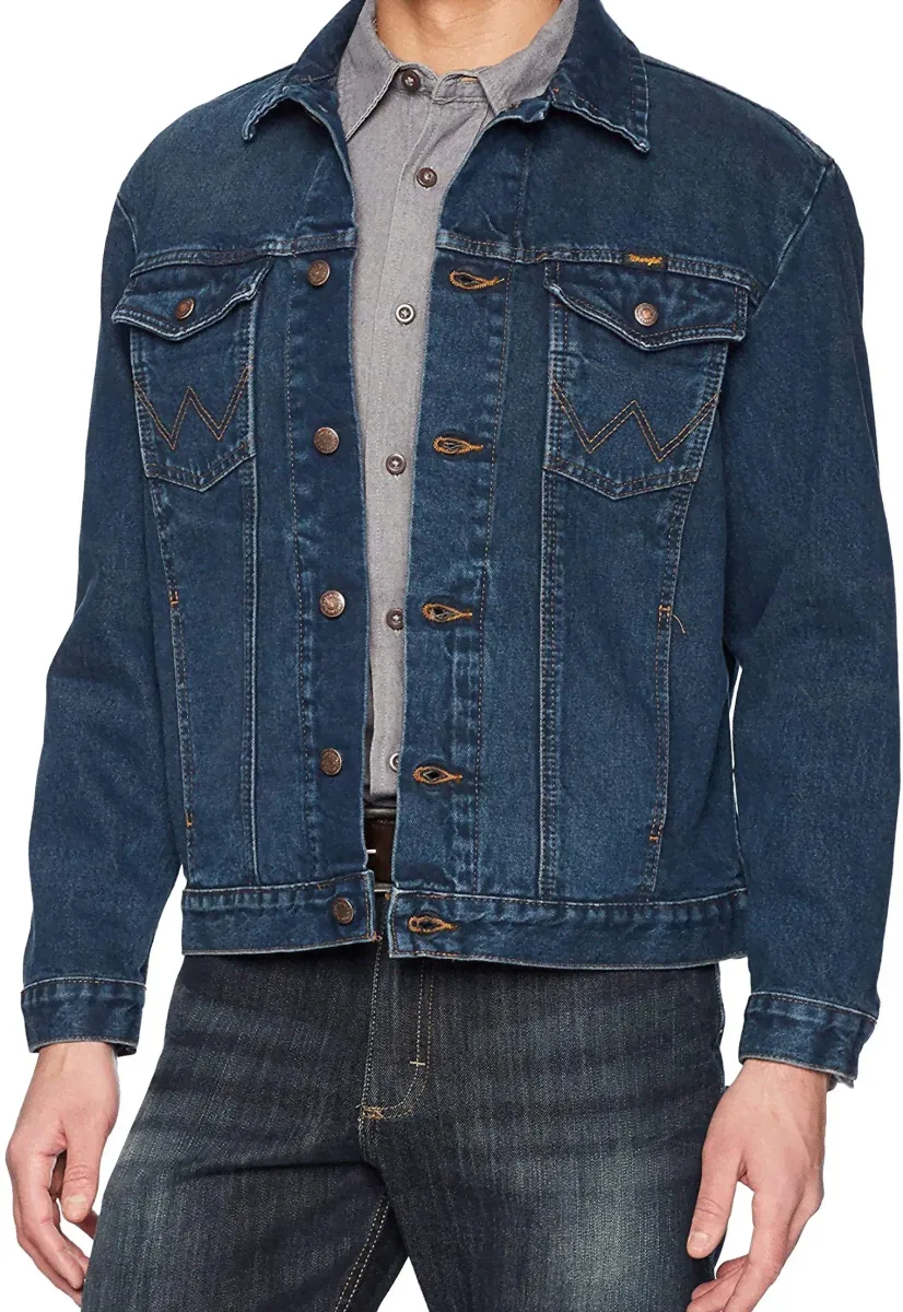 Джинсовая куртка Wrangler Western Unlined Denim Jacket