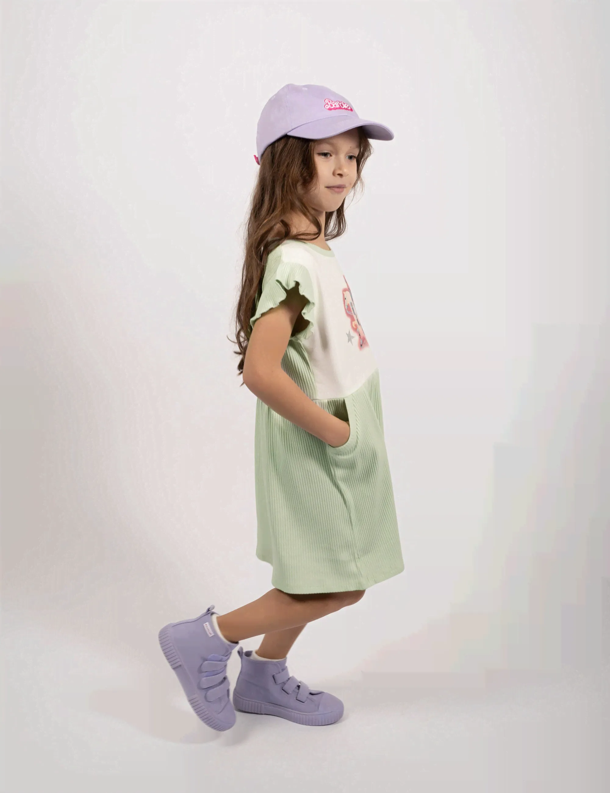 Western Stamped Barbie™ Dress Mint-1