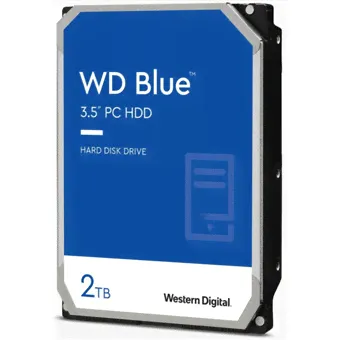 Жёсткий диск 2 TB, Western Digital Blue WD20EZBX-1
