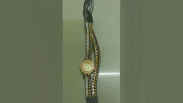 Duoya d061 women girls wrap bracelet wrist watch with rhinestones hour women's beautiful