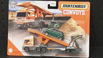 Matchbox Convoy 2020 MBX Cabover and Auto Transport Trailer Unboxing