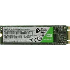 Твердотельный накопитель SSD Western Digital GREEN M.2 2280 240GB TLC WDS240G2G0B