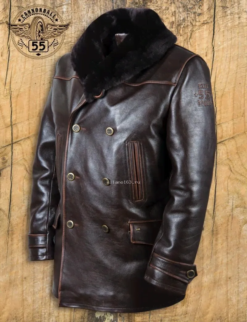 Зимний бушлат с мехом Coat Great Western (Грэат Вестерн)-0