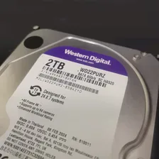 HDD 2Tb CCTV Жёсткий диск для видеонаблюдения 2Тб, WD22PURZ (Western Digital)