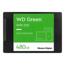 SSD накопитель Western Digital Green 2,5" 480 Гб зеленый